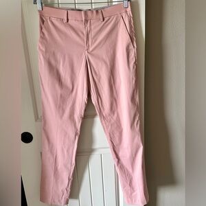 Express Men’s Easy Care Slim Stretch Pink Pants - 29x34